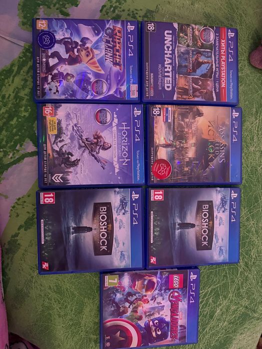 Продам Игры на ps4