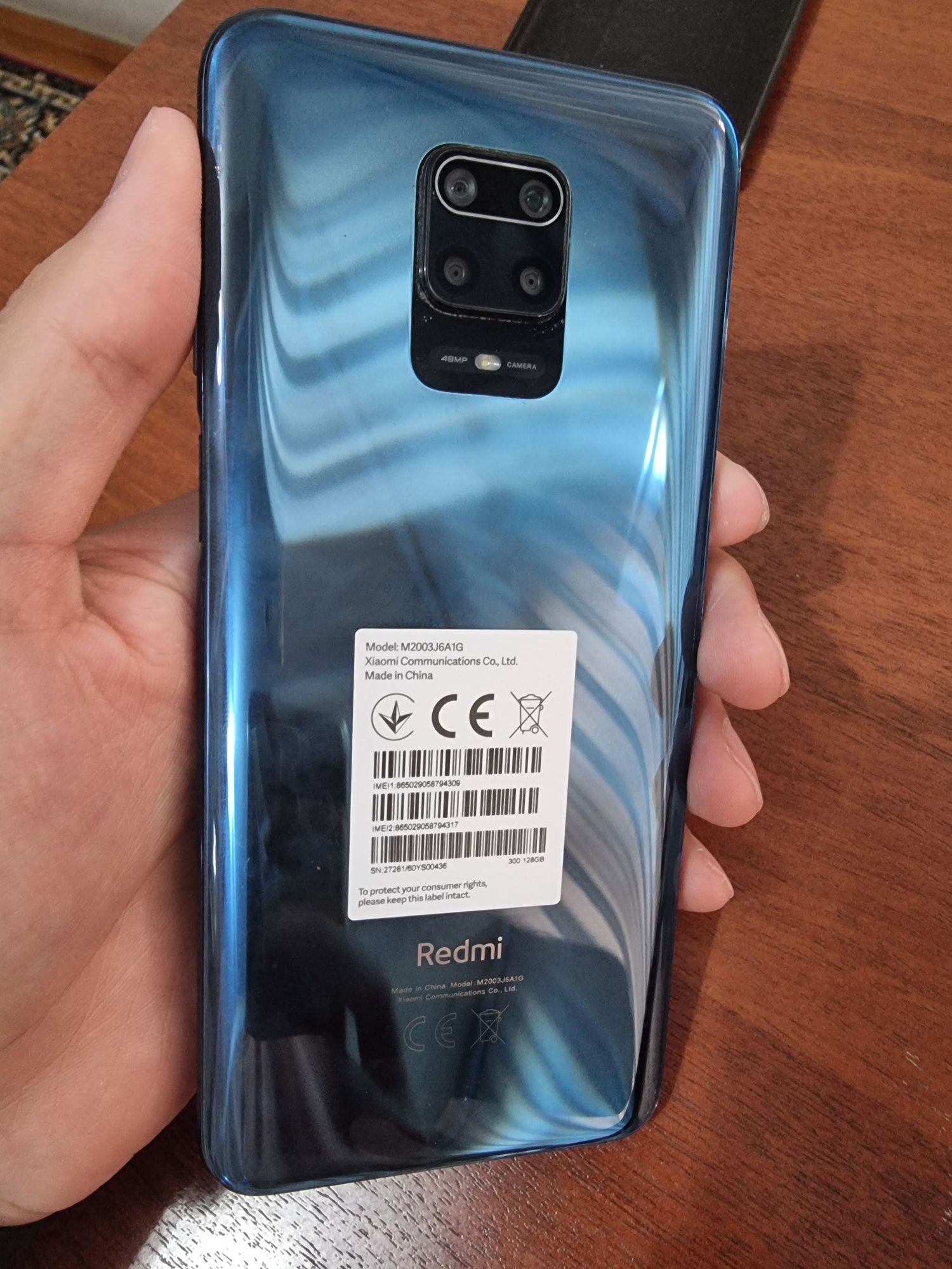 Redmi note 9s 6/128 GB