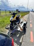 Închiriez remorca  pentru motociclete