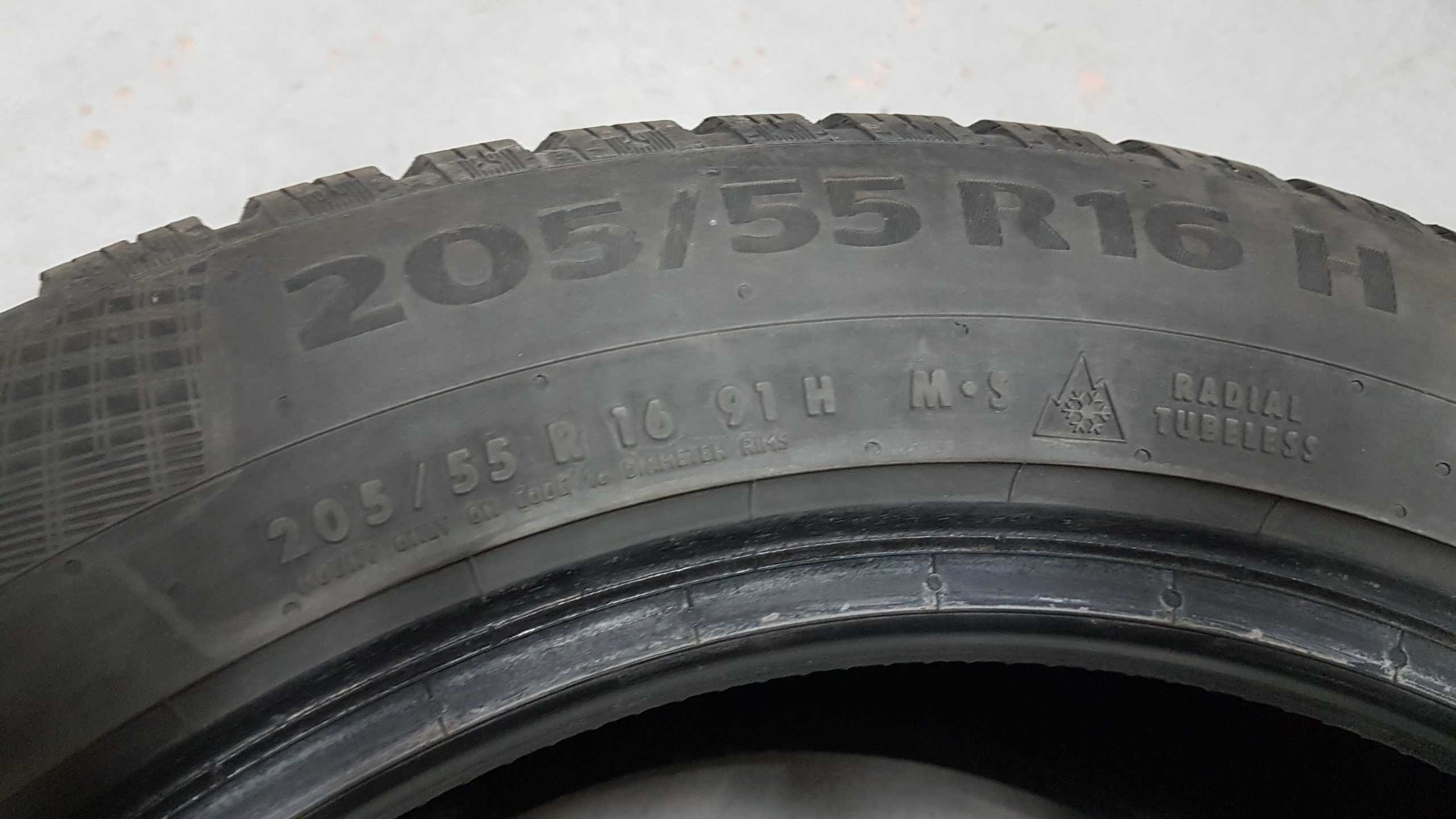 Зимни гуми CONTINENTAL WinterContact TS860, 205/55R16, DOT 3517