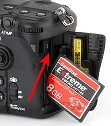 Фотокамера CF CompactFlash Адаптер картридер