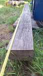 Grinda  din stejar are lungime 2.88x19x14 pentru orice proiect