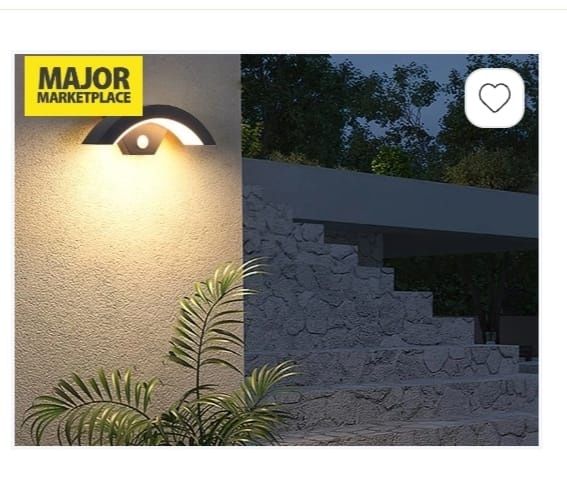 Lampa perete cu senzor de miscare