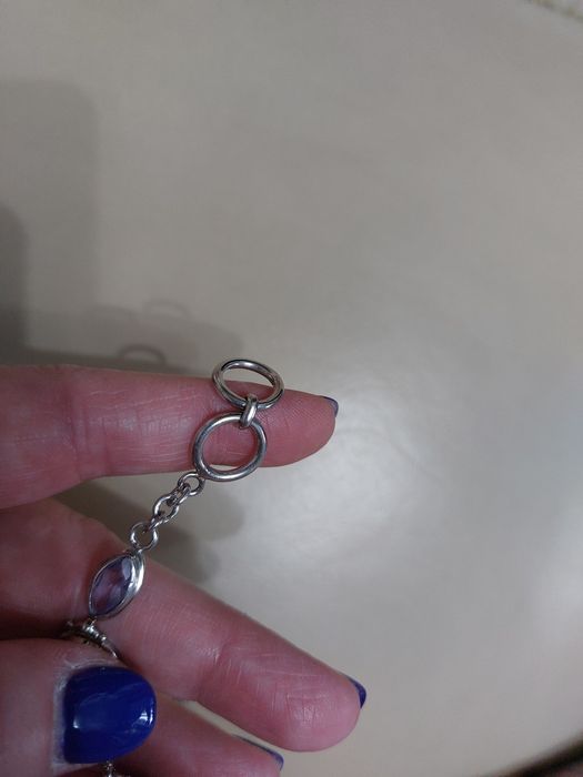 Brățară superba din argint 925 și pietre ametist