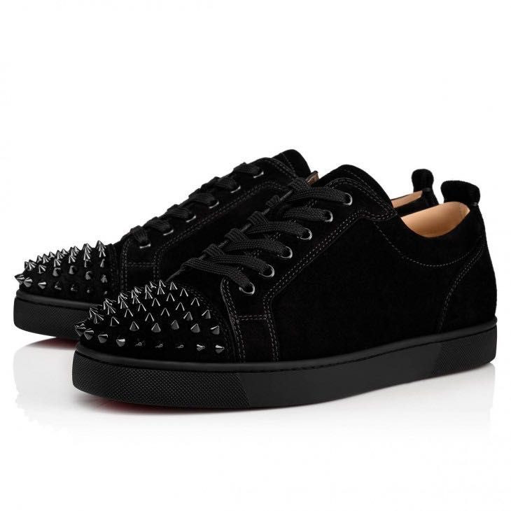 Sneakers Christian Louboutin Louis Junior Spikes Flat Black