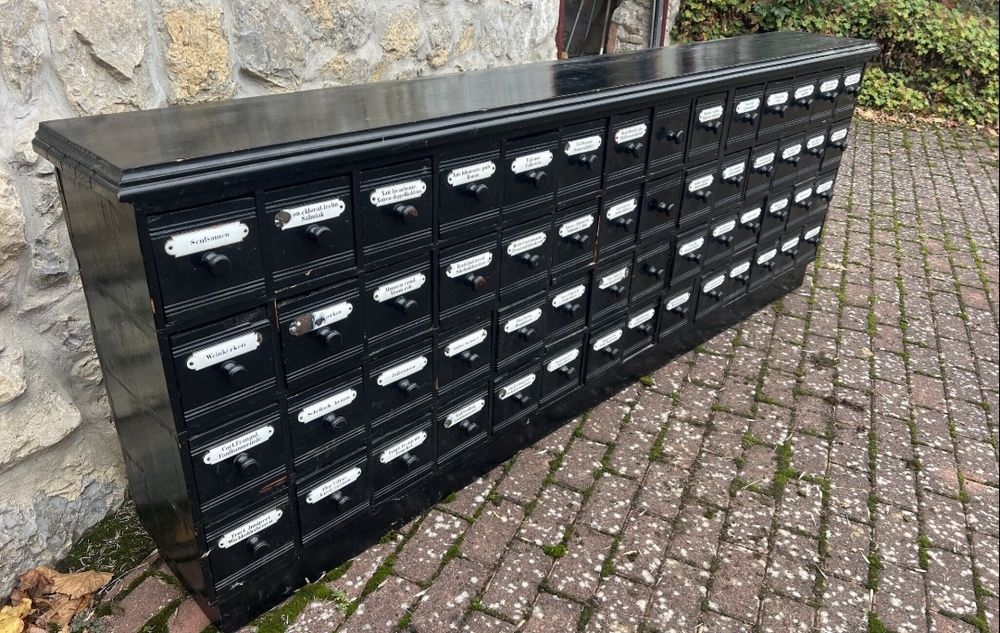 Dulap,sertar vechi din lemn stejar!dulap farmacie