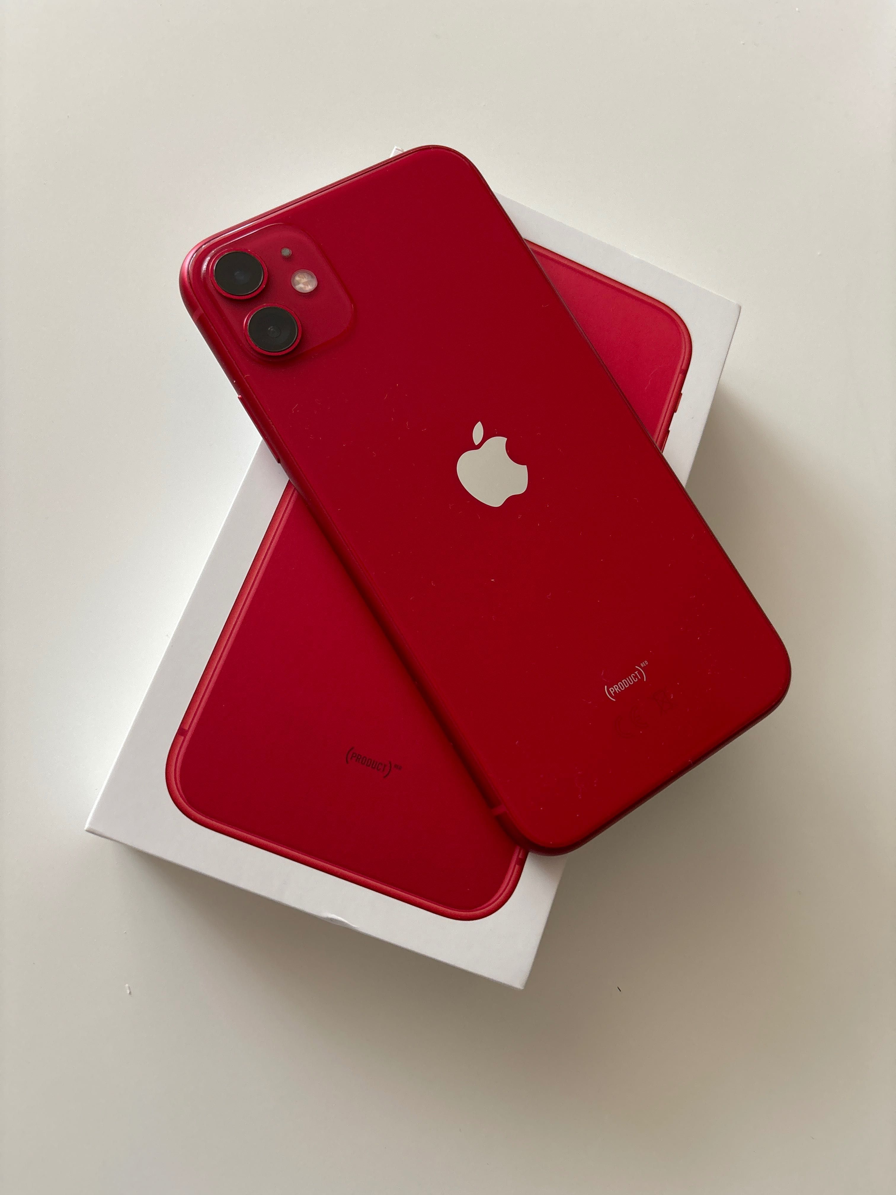 iPhone 11 red, 64gb