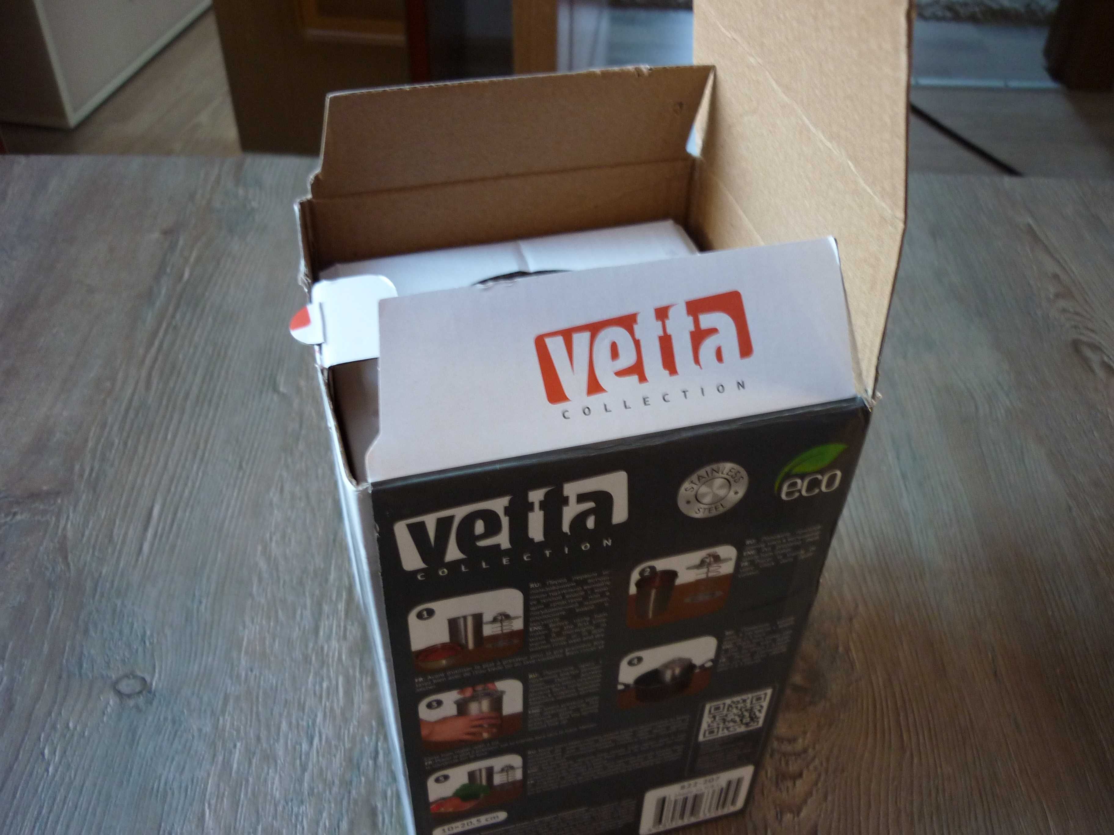 Ветчинница Vetta из нержавеющей стали с термометром, новая, в упаковке
