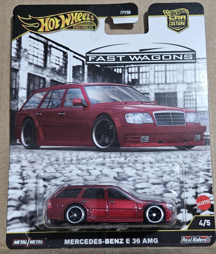 Hot wheels Mercedes E36 AMG Premium колички