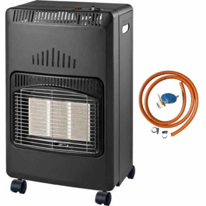 Soba Gaz (GPL) Hausberg HB1010, + kit instalare, ceas+furtun+coliere,