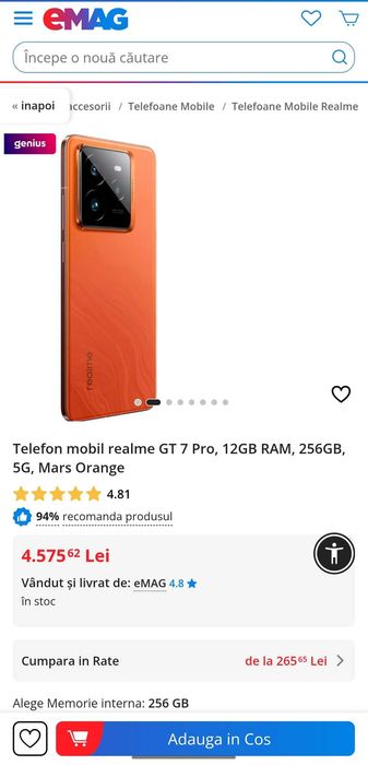 Realme GT 7 Pro 12/256
