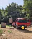 Transport-Basculabil cu macara.12t..