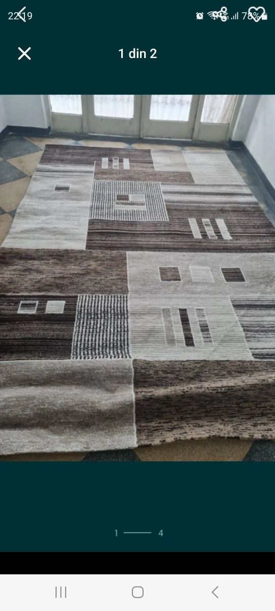 Vand schimb covor nou 3,50 pe 2,40