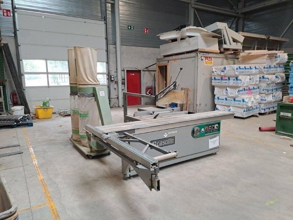 Fierăstrău circular electric de masă Casolin Astra 3200 1995 cu aspira