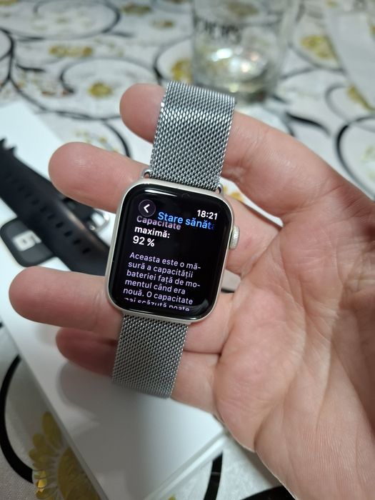 Apple watch se 2 starlight impecabil