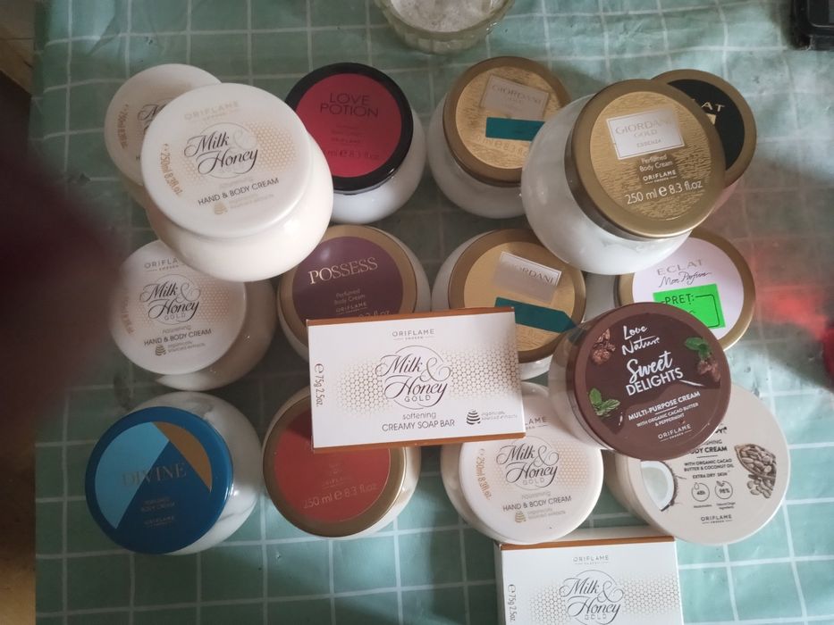 Transport gratuit &Creme corp Oriflame