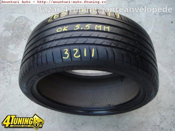 Vand o anvelopa de vara 265 35 19 dunlop sp sportmaxx gt