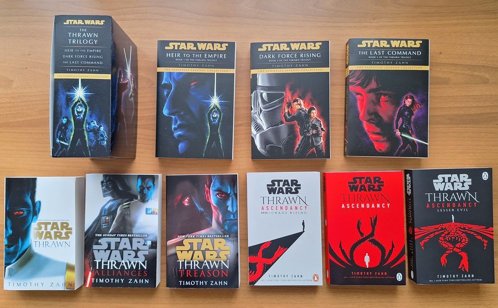 Star Wars/ Междузвездни войни книги Thrawn, Rogue one; Игрите на глада