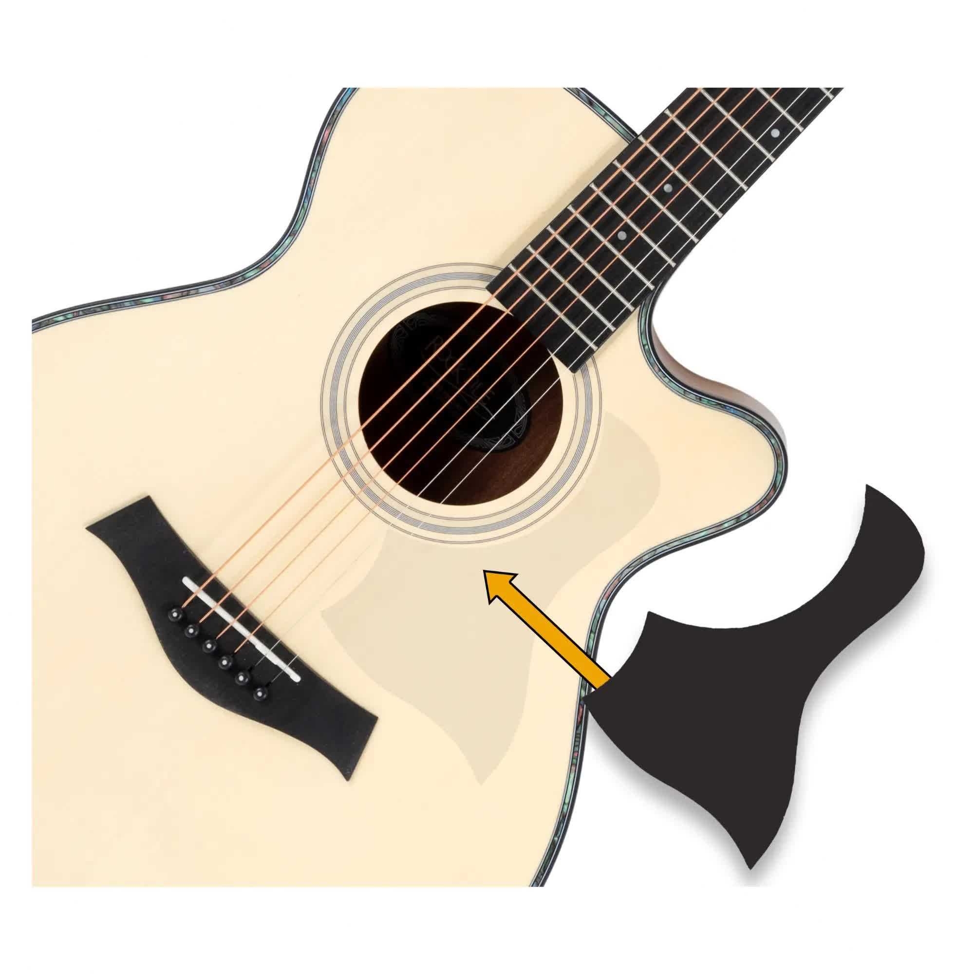 Set chitara acustica concert cutaway natur Rocktile WSC-100C NT
