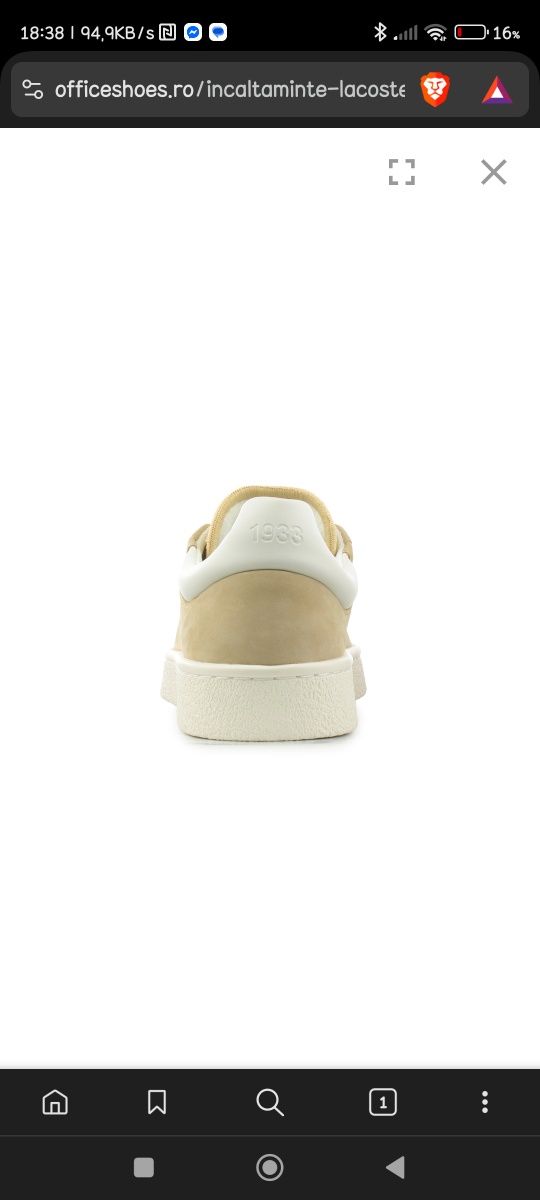 Lacoste basesho 44 noi