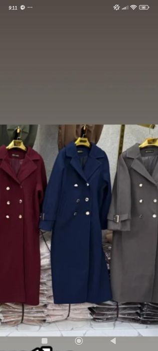 Palto yangi umuman kiyilmagan