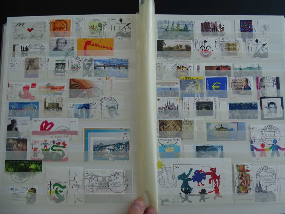 Germania Bund - Clasor cu timbre stampilate 1960-2000 (Lot 338)