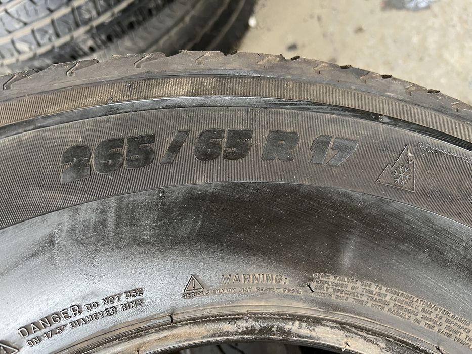 2 Anvelope Iarna 265/65/17 Michelin 2022