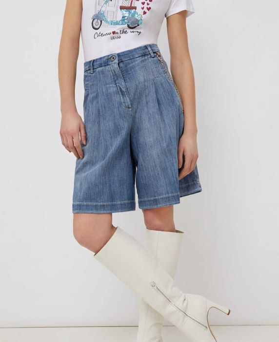 Дънкови панталонки Liu Jo