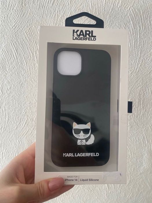 Оригинален калъф на “Karl Lagerfeld” за IPhone 14