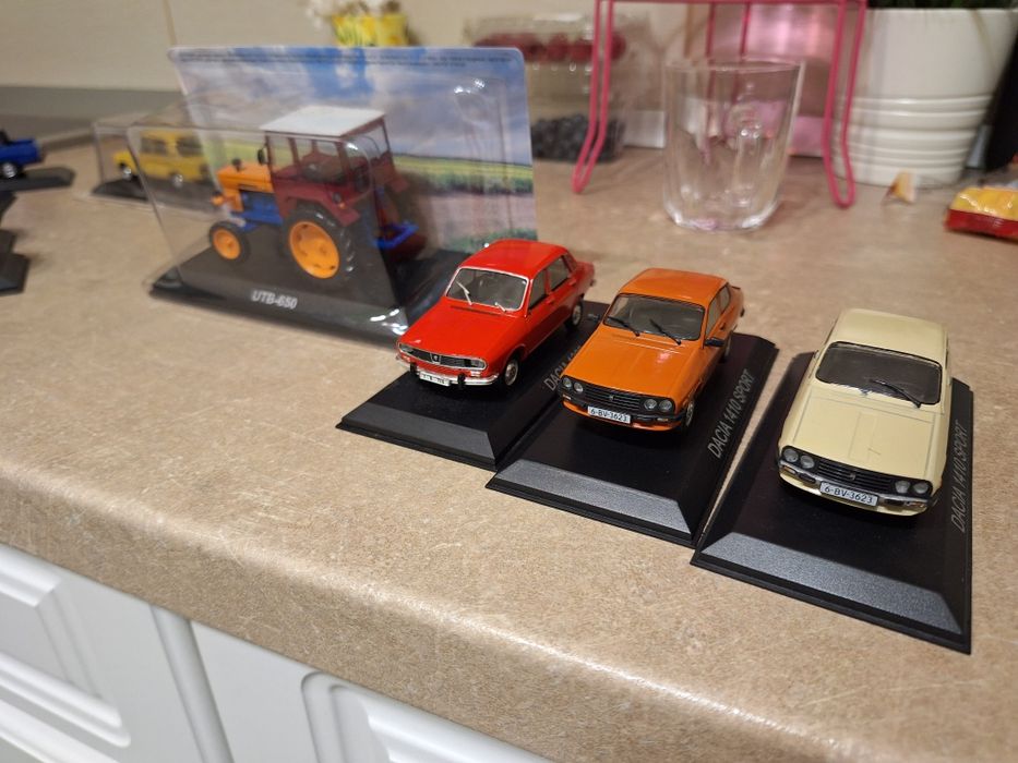 Diferite  modele de Dacia scara 1.43
