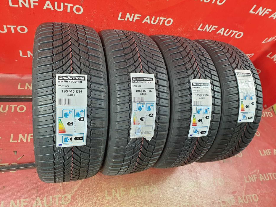 Anvelope VARA-IARNA - 195/45/16 - Bridgestone - NOI - DOT 2021 !