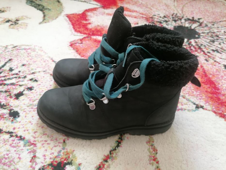 Италиански детски боти от естествен велур