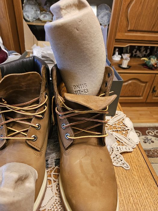 Vand Bocanci premium Timberland din piele naturala nabuc