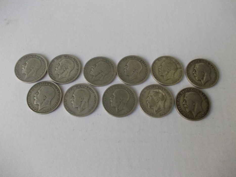 Anglia florin argint 11 bucati