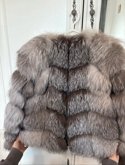 Haina de blana naturala, vulpe