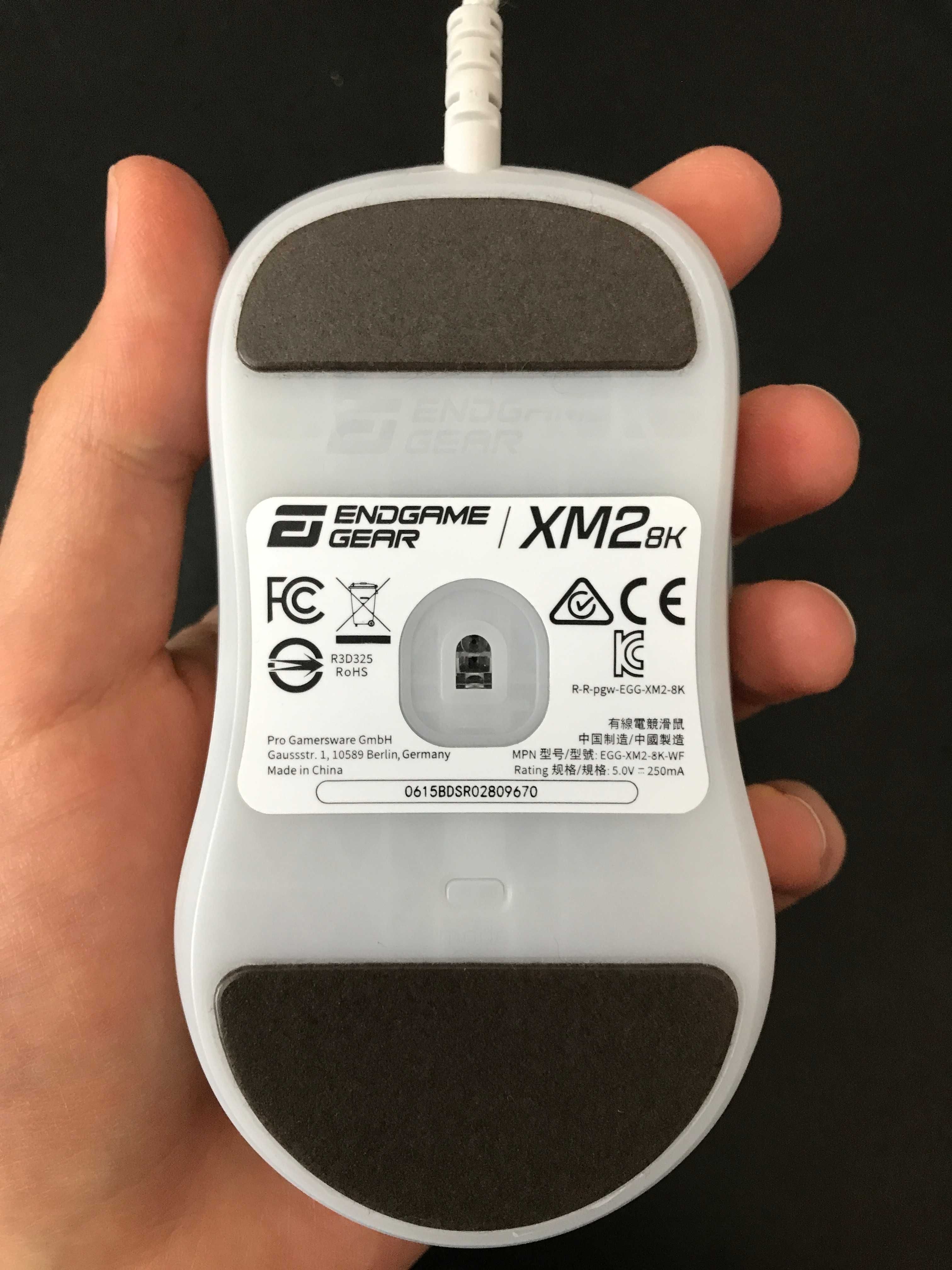 Геймърска мишка Endgame gear XM2 8K White frost