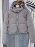 Geacă nouă din puf puffer pentru femei Calvin Klein