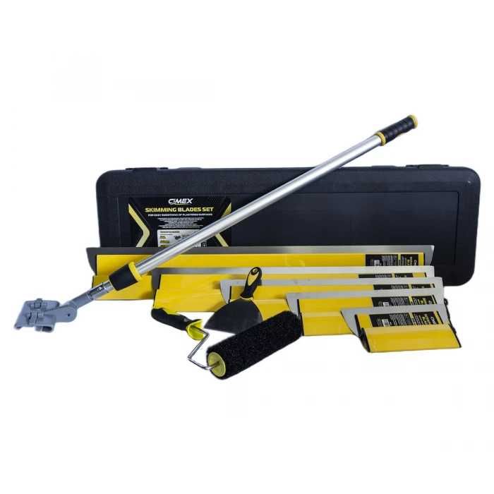 Комплект ножове за шпакловане CIMEX -10 части /25/ 40 /60/80/100 см.