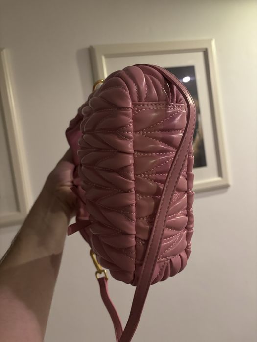 Geanta Miu Miu Mini Matelasse Pink Handbag