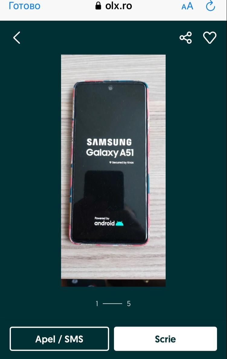 Samsung  A51  dual sim