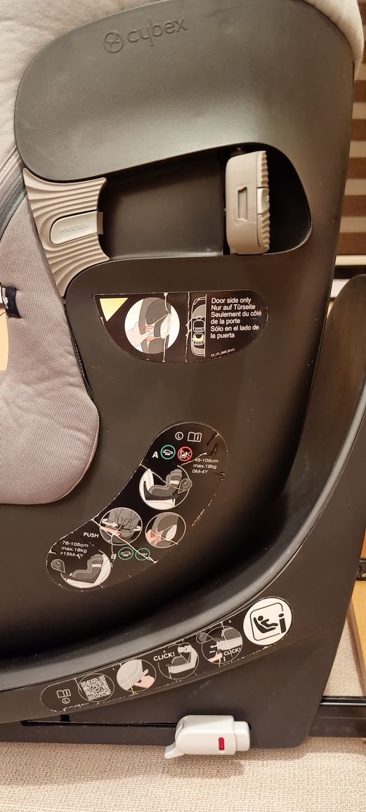 Детско столче с база Cybex Sirona S (i-Size, ISOFIX)