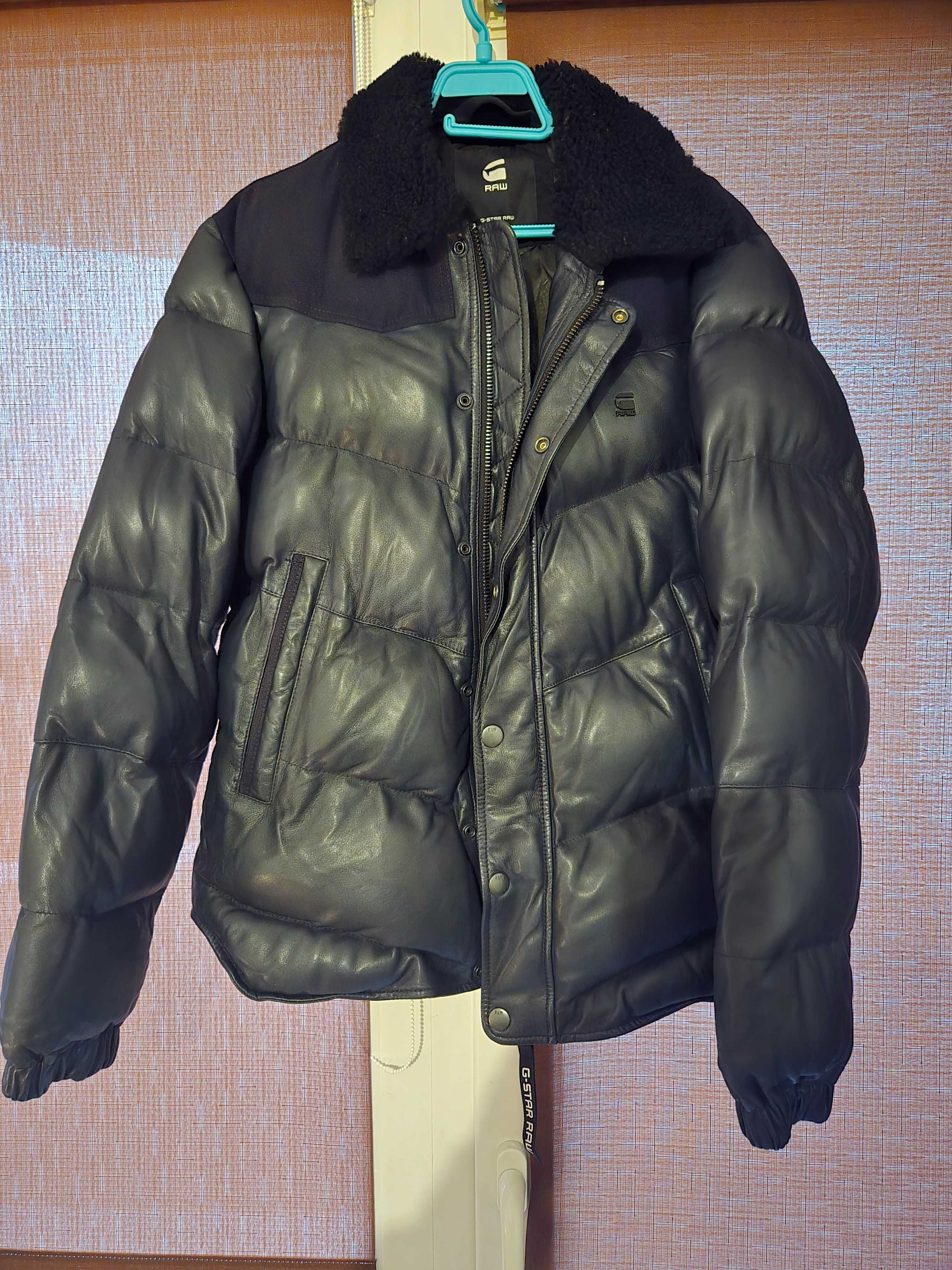 Кожено яке G star raw