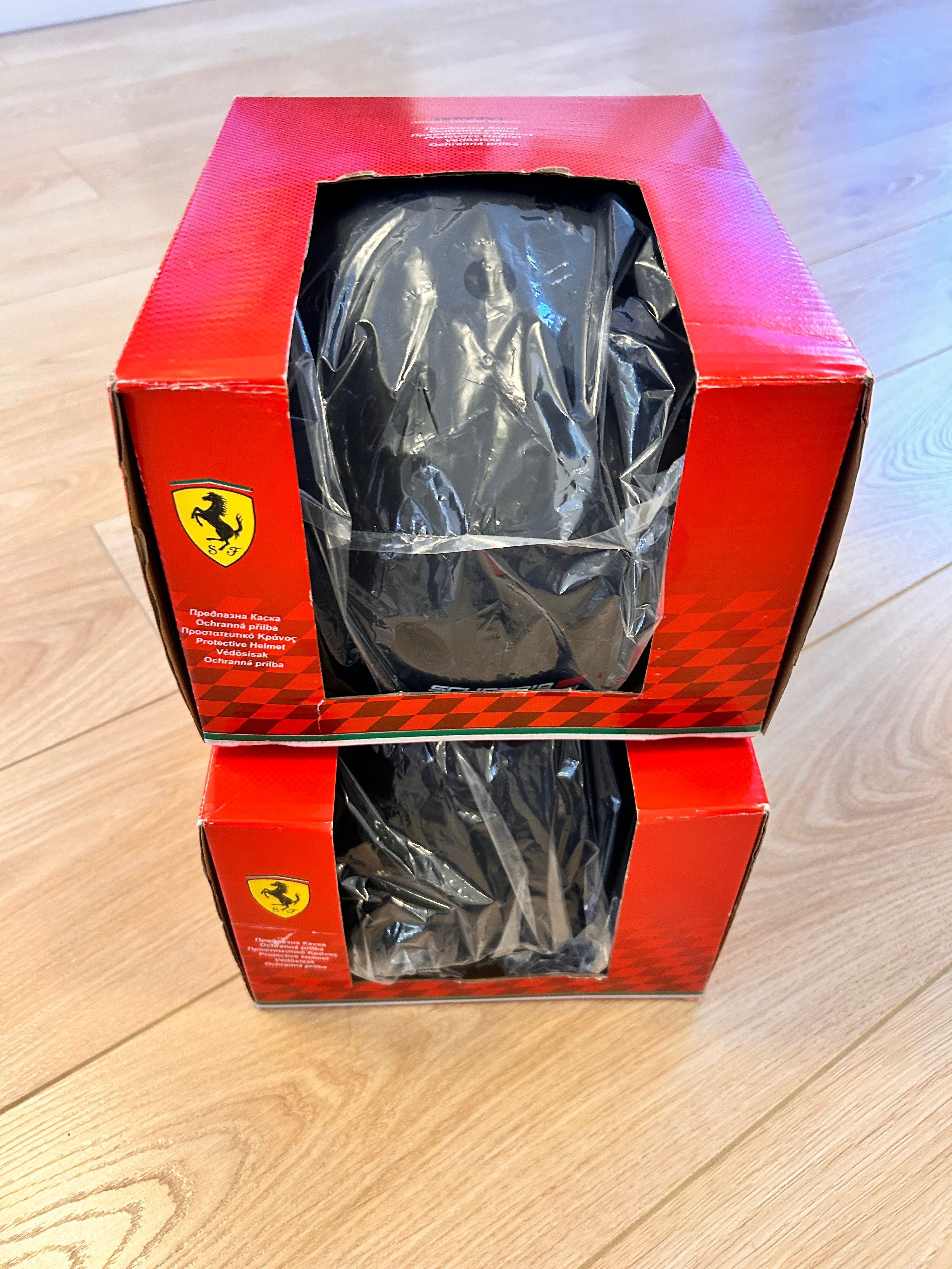 Детска каска Ferrari за тротинетка и скейтборд размер M