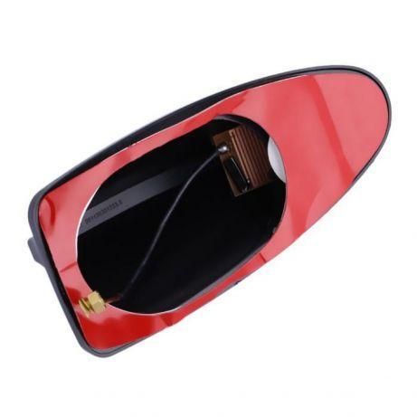 антена за кола тип перка на акула, с усилвател, черна verk 10054