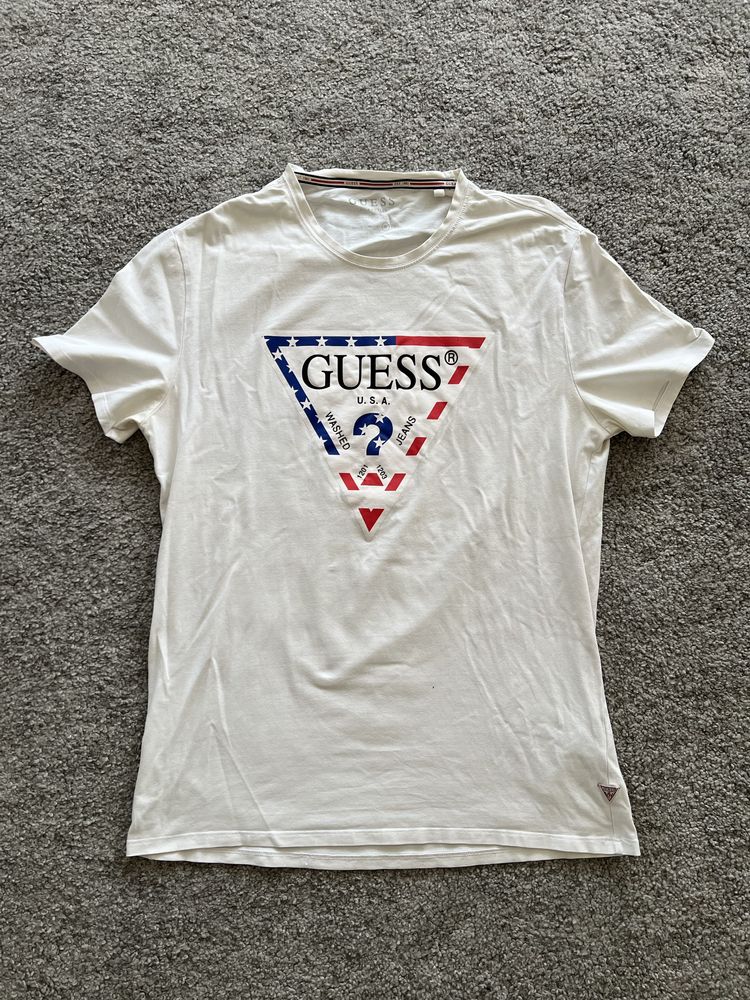 Tricou Guess Alb XL