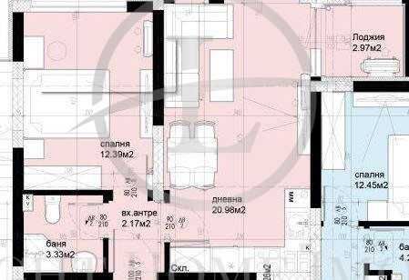 Продава се Двустаен апартамент в Пловдив, Христо Смирненски - 58 кв.м за 1130 €/кв.м - Снимка #6