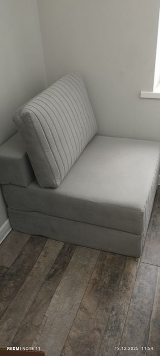 Кресло бескаркасное, раскладное, как кровать