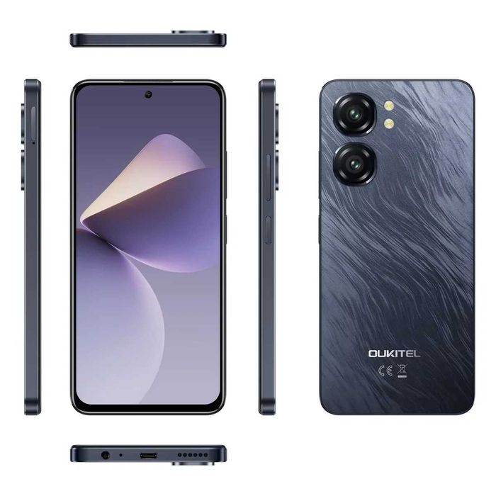 Smartphone OUKITEL C58 Pro, 24GB RAM+256GB, 6,7", 50MP, 5150mAh, 4G