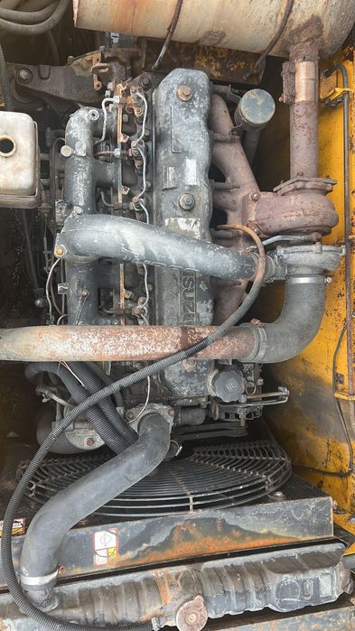 Motor de Jcb 200 motor isuzu 6 piston