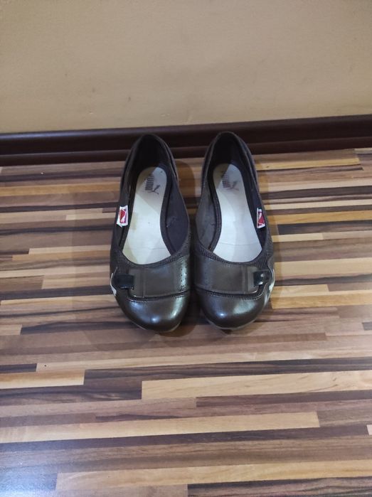 Încălțăminte  dama Piele snipe mărimea 36,5/37 , balerini Puma mărimea